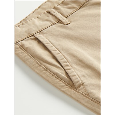 Chinohose mit hohem Baumwollanteil