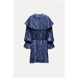 ZW COLLECTION SHORT DRESS WITH RUFFLES