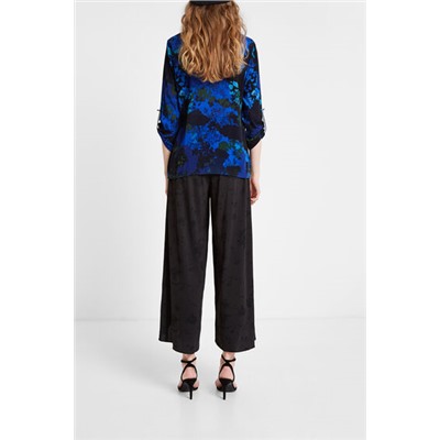 Camisa de camuflaje floral