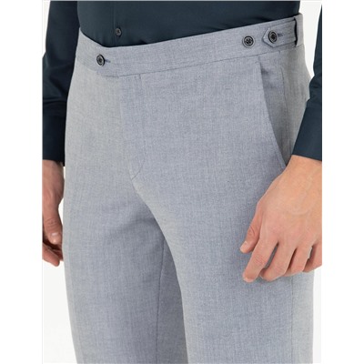 Koyu Mavi Ex. Slim Fit Kumaş Pantolon