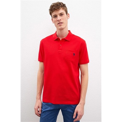 U.S. Polo Assn. Kırmızı Erkek T-Shirt G081SZ011.000.748755