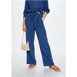 Pantalón algodón bambula -  Mujer | MANGO OUTLET Melilla