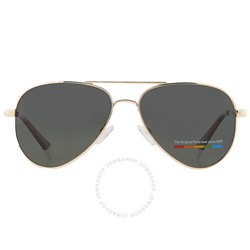 Polaroid  Polarized Green Pilot Unisex Sunglasses Item No. PLD 6012/N/NEW 0PEF/UC 56