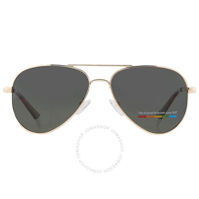 Polaroid  Polarized Green Pilot Unisex Sunglasses Item No. PLD 6012/N/NEW 0PEF/UC 56