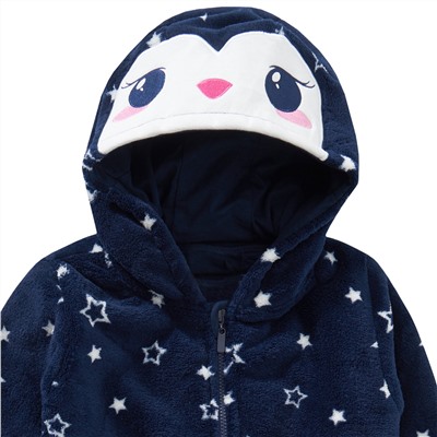 Mädchen Onesie im Pinguin-Look