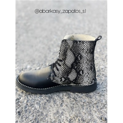Ab. Zapatos 27025 serpiente · NEGRO+PELLE 1602/2 negro АКЦИЯ