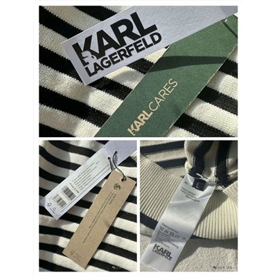 Женский шерстяной пуловер в полоску KARL LAGERFEL*D ОРИГИНАЛ! 😎