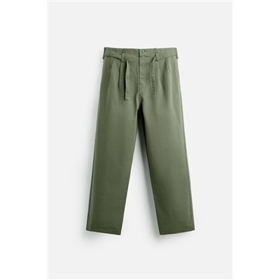 PANTALÓN PLIEGUES CORDÓN