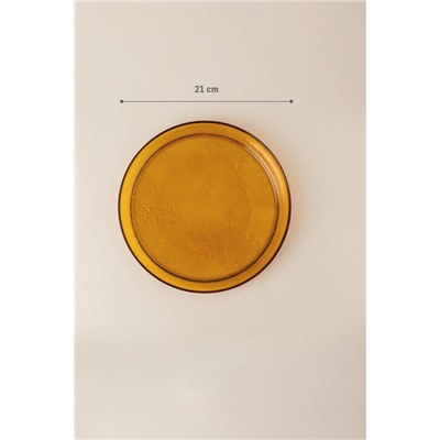 Crocus Pasta Tabağı - Amber - 21 cm
