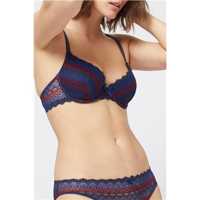 Sujetador N°4 Relleno Light Icone - Azul verdoso