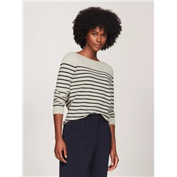 Stripe Boatneck Sweater