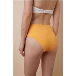 Braguita de biquini de talle alto Pampa Amarillo acidulado