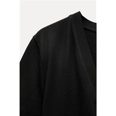 ENZYME-WASHED COTTON T-SHIRT