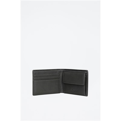 Cartera de piel Chief Negro
