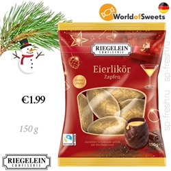 Riegelein Eierlikör Zapfen 150g