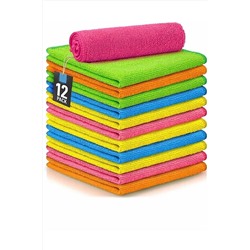 Lİ-BU HOME DECOR CONCEPT Mikrofiber Bez 12'li Lİ3216546BU