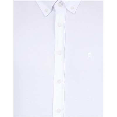 Beyaz Slim Fit Oxford Gömlek