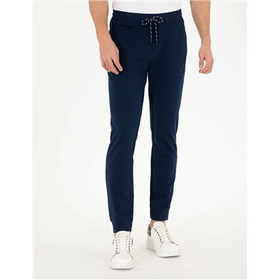 Lacivert Slim Fit Eşofman Altı
