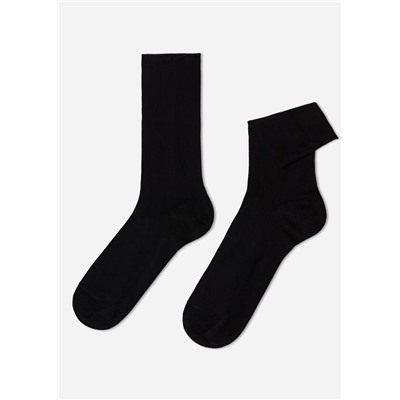 Herren-Knöchelsocken aus Baumwolle ohne Rand