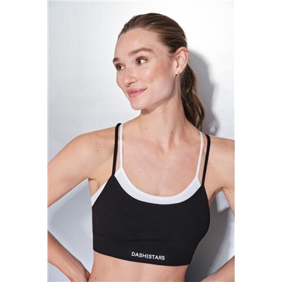 Sujetador deportivo SEAMLESS COMFORT negro