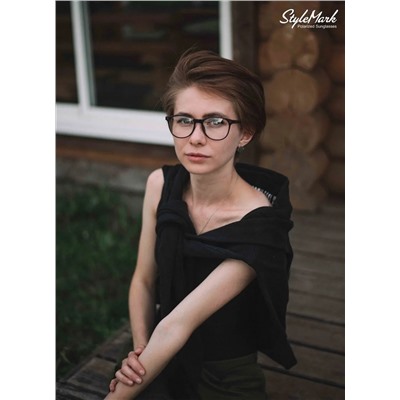 Оправа с солнцезащитной насадкой (Clip-on) StyleMark Polarized C2703C