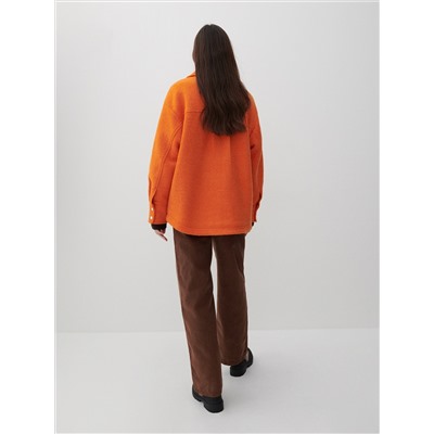 Hemdjacke aus Wollmischung