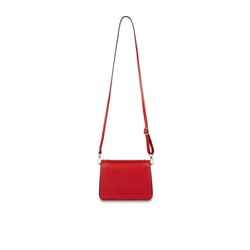 Bandolera de piel Core Rojo