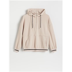 Gestrickter Hoodie