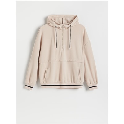 Gestrickter Hoodie