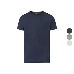 LIVERGY® T-Shirt Herren, mit Rundhalsausschnitt