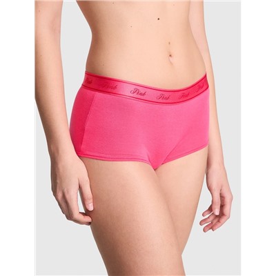 Logo Cotton Boyshort Panty