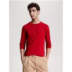 TOMMY HILFIGER SLIM FIT STRETCH LONG-SLEEVE T-SHIRT