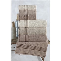 Binnur Home Alia 6'lı Banyo Havlu Seti I Banyo Takımı 153-90-1131