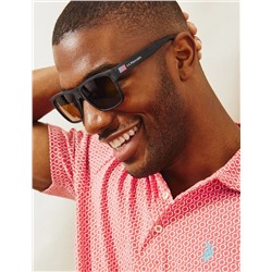 MEN'S POLARIZED FLAG BRANDED SPORT SUNGLASSES