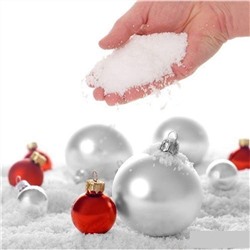BraveWind 10 Packs Artificial Snow Powder Magic Instant Snow Simulation Snow Absorbent Polymer Fluffy Snow Christmas Wedding Decor Prop
