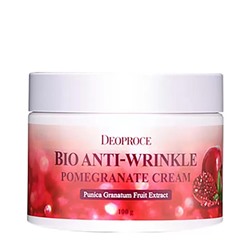DEOPROCE BIO ANTI WRINKLE POMEGRANATE CREAM Антивозрастной крем для лица с экстрактом граната 100г