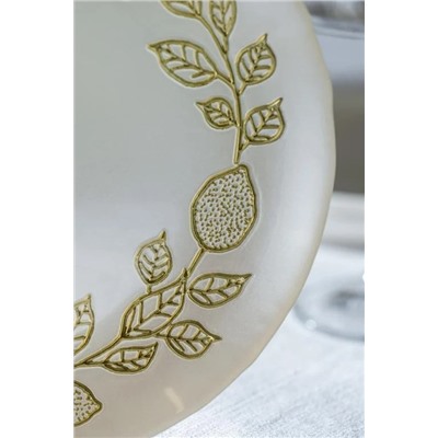 Citron Pasta Tabağı  - 21 cm - Pearl