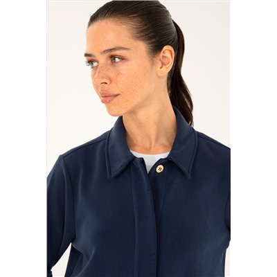 Kadın Lacivert Sweatshirt