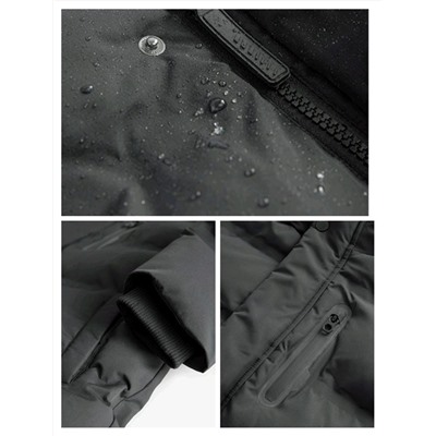 Детская теплая удлиненная куртка для мальчика  Nex*t  Материал: с ветро и водозащитой