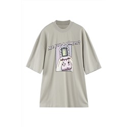 Camiseta Gris claro