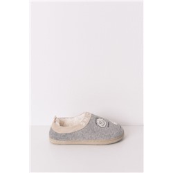 Zapatillas casa gris Snoopy