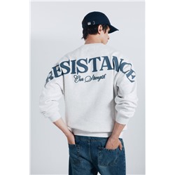 Sudadera bordado espalda