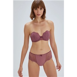 Dagi Koyu Gül Kurusu Stella Athena Straplez Push-up Sütyen B0169642