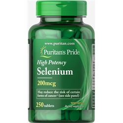 Puritan's Pride Selenium 200 mcg