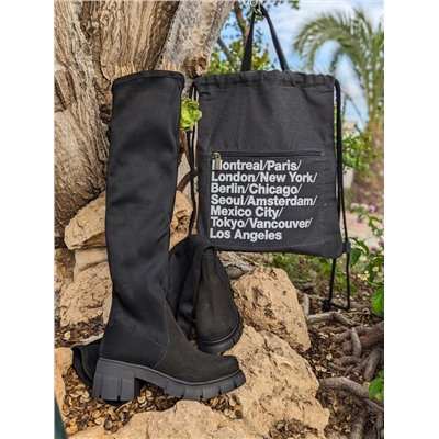 Ab.Zapatos Botas-medias 22 Negro+Mochila M Trend (230) negro АКЦИЯ