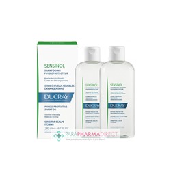 Ducray Sensinol Shampooing Traitant Physioprotecteur lot de 2 flacon de 200ml
