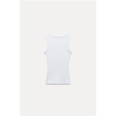 WIDE-RIBBED TOP