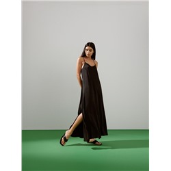 Kleid mit hohem Viskoseanteil