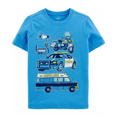 Carter's | Toddler Hero Vehicle Jersey Tee