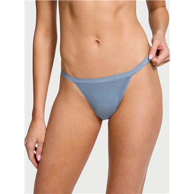 Stretch Cotton String Bikini Panty